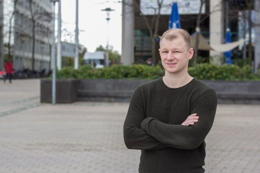 Digitale Leute - André Hoendgen - Justix - Noch hat Justix ihr Büro im Mediapark 5, ziehen aber bald in ein anderes Gebäude im Mediapark.