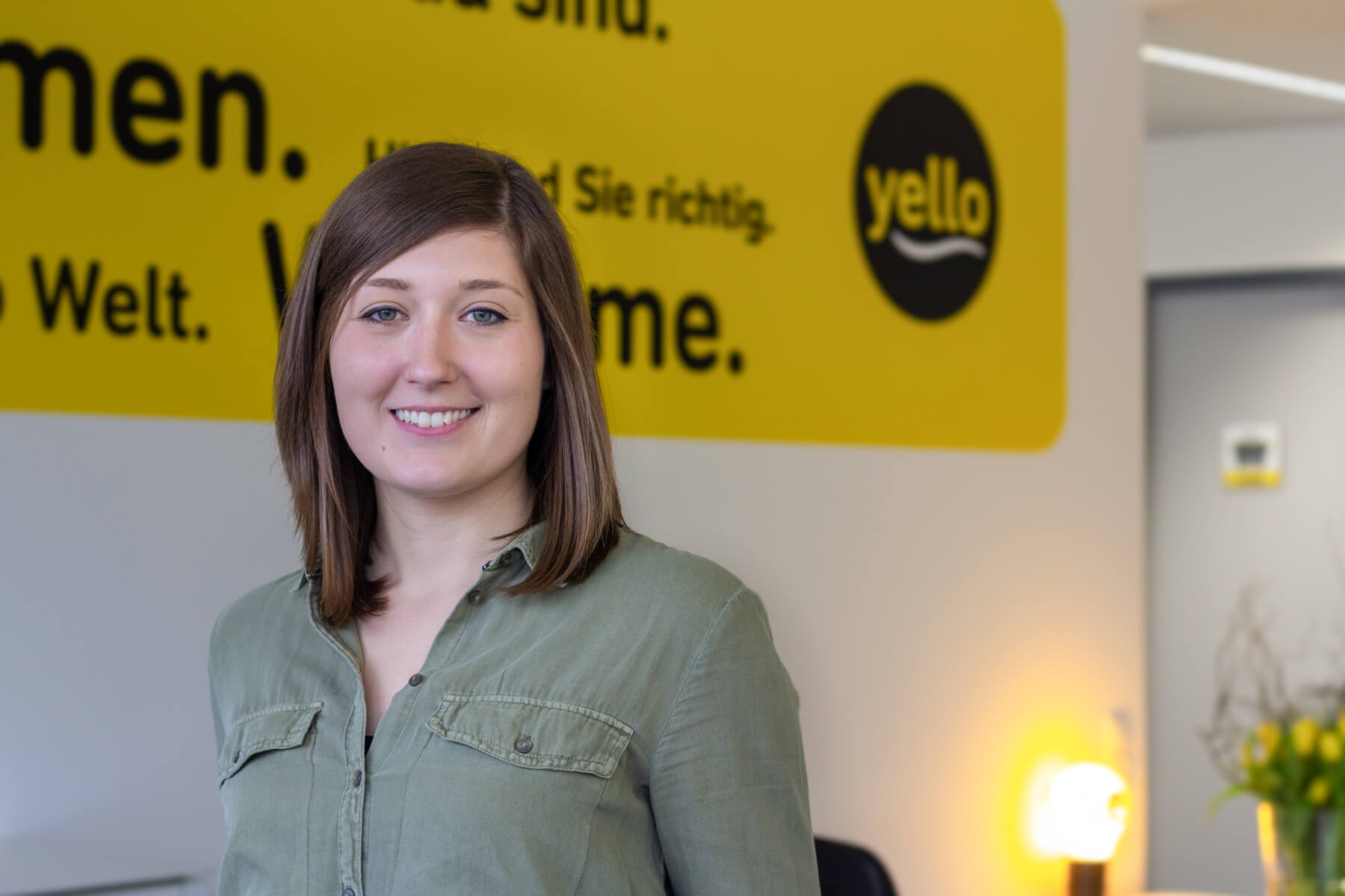 Digitale Leute - Jessica Hug - Yello - Jessica ist seit zwei Jahren bei Yello beschäftigt.