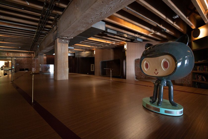 Im Office von GitHub, San Francisco
