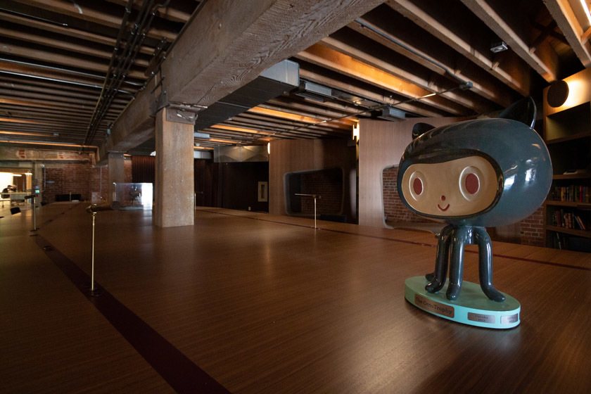 Im Office von GitHub, San Francisco