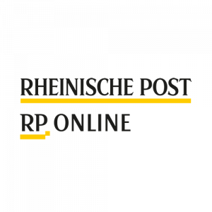 Das Logo der Rheinischen Post und des RP Online.