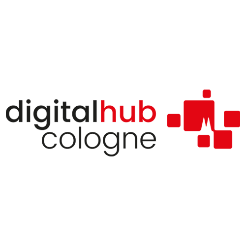 Das Logo des Digital Hub Cologne.