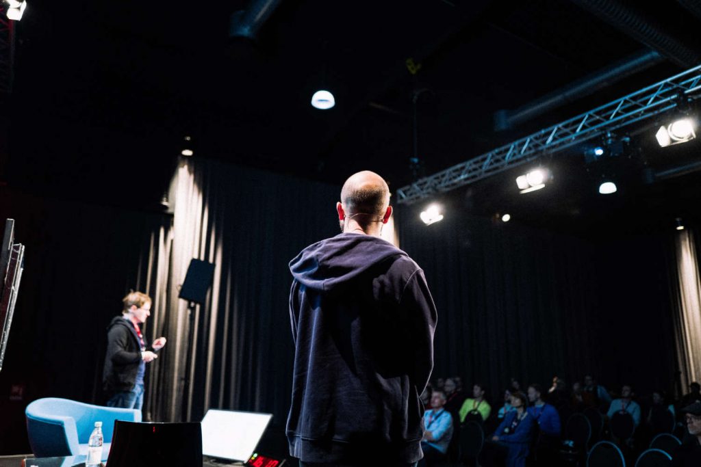 Lars und Lucas auf der Digitale Leute Summit 2021.