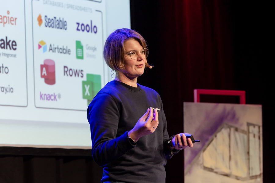 Lilith Brockhaus auf dem Digitale Leute summit 2022