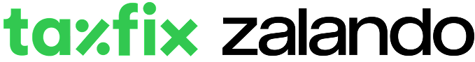 Logo taxfix + Zalando